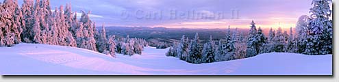 Gore Mountain prints and panoramas - Adirondack Park mountain murals