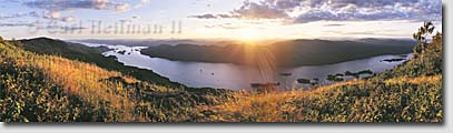 Lake George nature photography panoramas - Adirondack art prints and murals