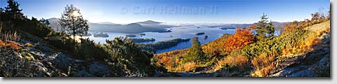 Lake George photos and fine art prints - Adirondack art prints, panoramas and murals