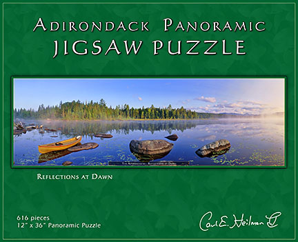 Reflections at Dawn Adirondack Jigsaw Puzzle