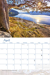 lake george wall calendar, adirondack photography, fine art photos, lake george prints 